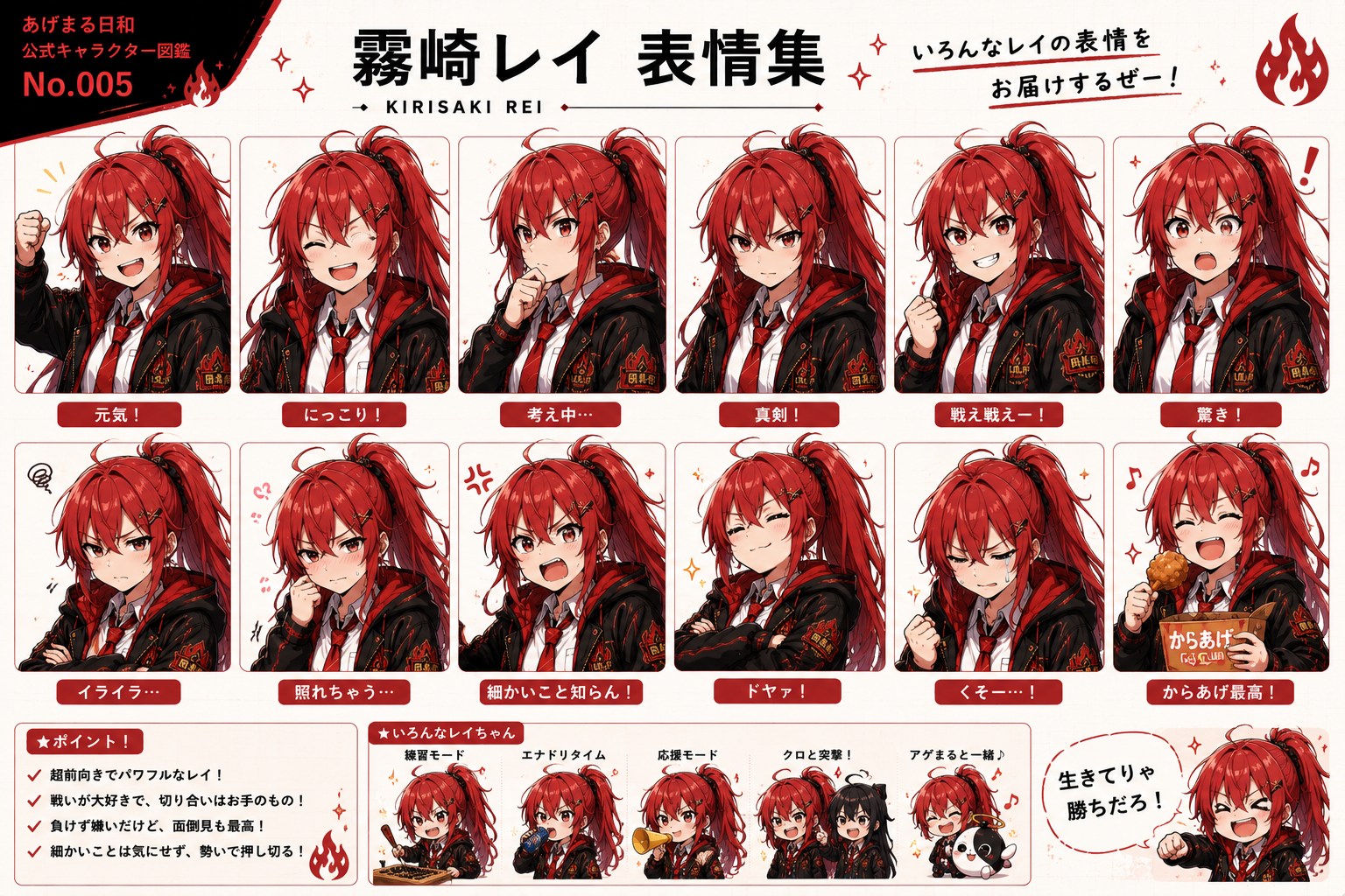 霧崎レイ 表情集