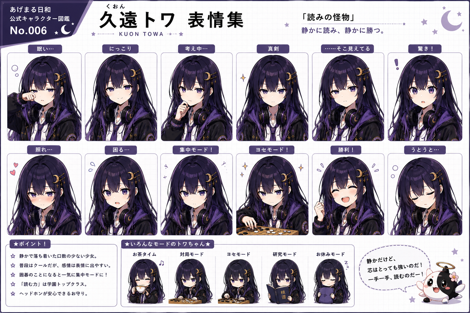 久遠トワ 表情集